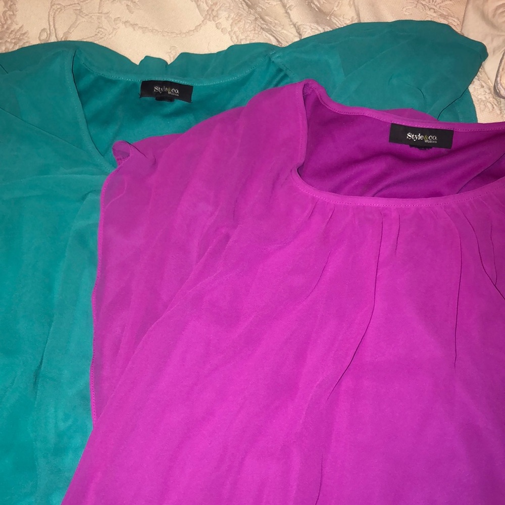 Style and co shirts